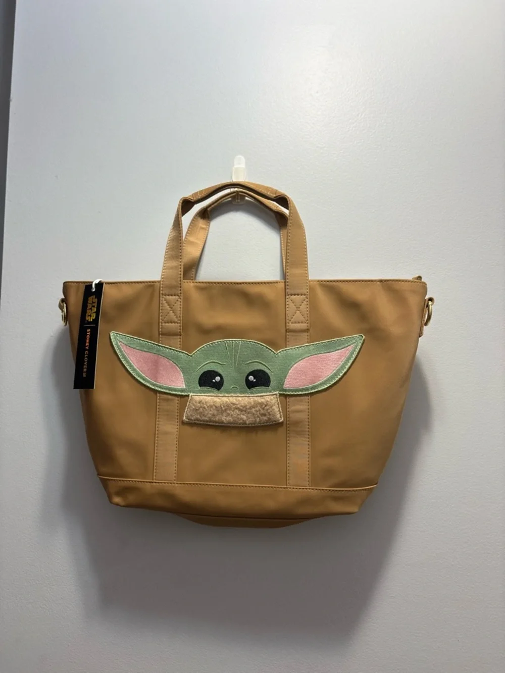 Stoney Clover Lane Star Wars Grogu Mini Tote Baby Yoda New With Tags- NO STRAP - Picture 2 of 5